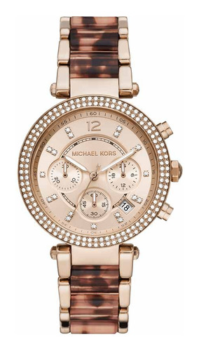Reloj Michael Kors Parker Mk6832 De Acero Inox. Para Dama
