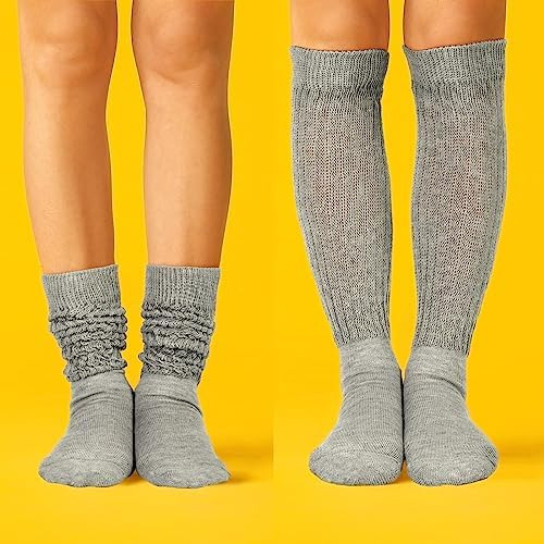 3 Pares De Calcetines Holgados, Calcetines Scrunch, Calcetin