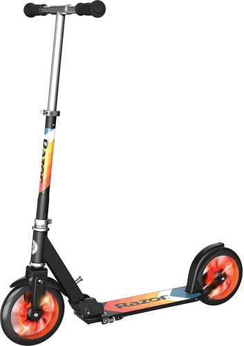 Patineta Scooter Orange Razor A5 Lux Light-up Niños 8 + Años