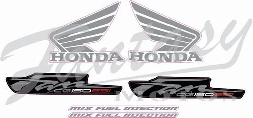 Calcos Honda Fan Cg 150