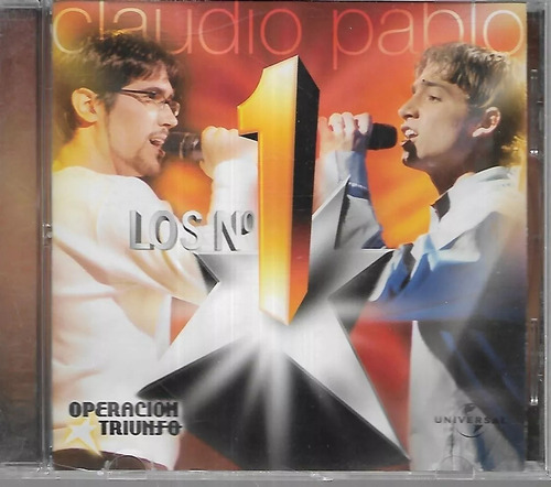 Claudio Y Pablo Los Numero 1 De Operacion Triunfo  Cd Telefe