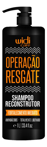 Operação Resgate Shampoo Reconstrutor Widi Care 1kg