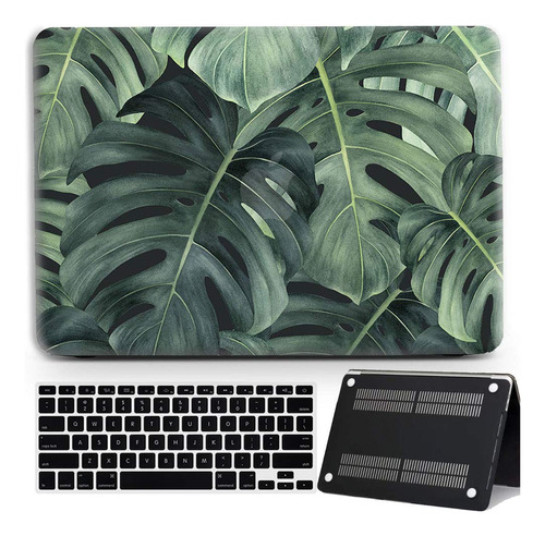 Bizcustom Tropical Palm Leaves Print For Macbook Air 13 New