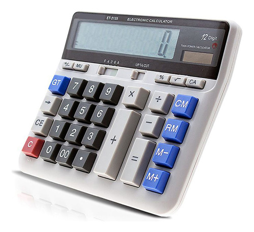 Calculadora Electrónica For Ordenador Grande, Solar Y Bate