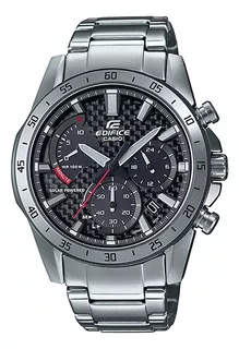 Reloj Casio Eqs-930d-1a Edifice Crono Energía Solar Carbono