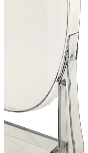 Set De 4 Sillas Ghost Acrilico Moderna Comedor Sala Eventos Estructura De La Silla Transparente Asiento Transparente Diseño De La Tela Liso