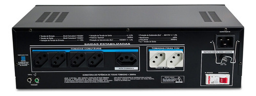 Estabilizador De Energia Bivolt Savage Gr5100ex - 3500w
