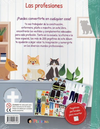 Pegatinas - Las Profesiones - Más De 200 Pegatinas