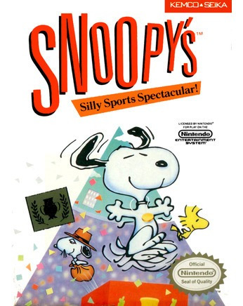 Snoopy's Silly Sports Spectacular! Nintendo Nes