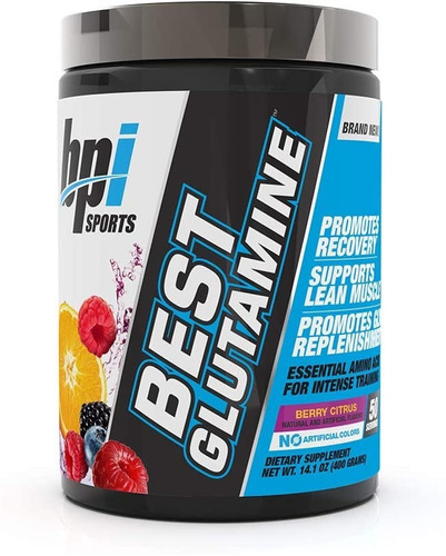 Glutamina Bpi Best Glutamine (50 Servicios) Sabor Mango Durazno