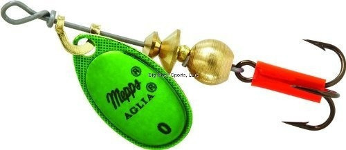 Mepps Aglia Talla 0 Verde