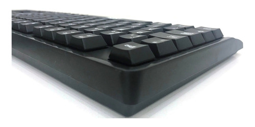 Teclado Usb Multimídia Silencioso Padrão Abnt2 Ltk-665 Top Cor de teclado Preto Idioma Português Brasil