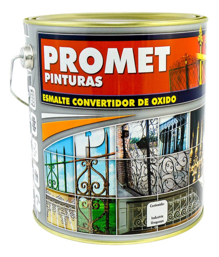 Esmalte Convertidor De Óxido 900 Ml Oro Forja Promet