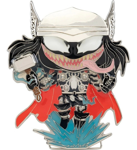 Funko Pop Pin Marvel Venom Venomized Thor Modelo 15