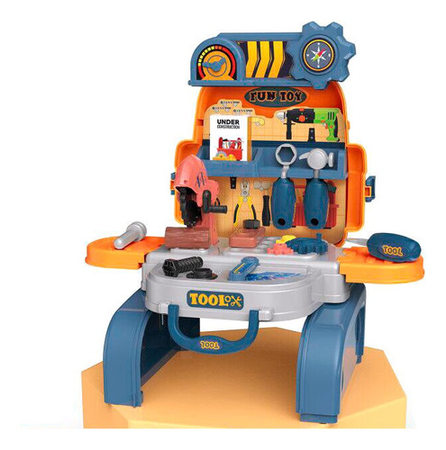 Set Ingeniero Herramienta Maleta Portátil Niño Didáctico 