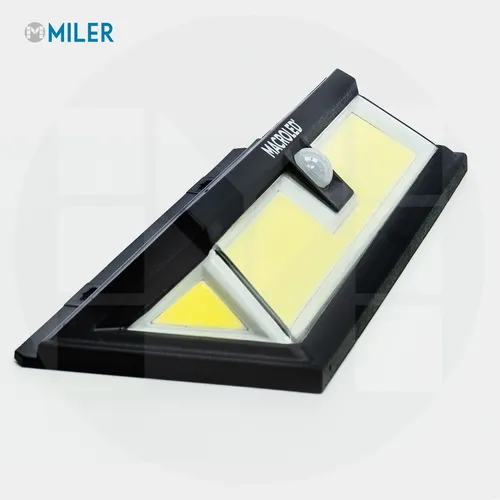 Aplique De Pared Led Solar 10w C/ Sensor Movimiento Macroled
