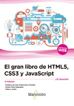 Comprar El Gran Libro De Html5, Css3 Y Javascript 3ª Edición - Gauch