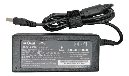 Cargador 19v 2.1a 5.5 X 3.0 Mm