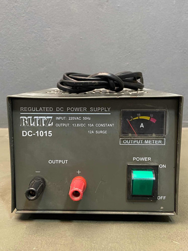 Fuente De Alimentación 220v. A 12v. Blitz Dc 1015