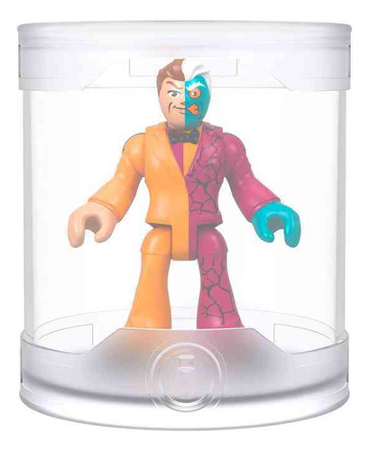 Imaginext Dc Super Friends Batman Y Villano Color Changers