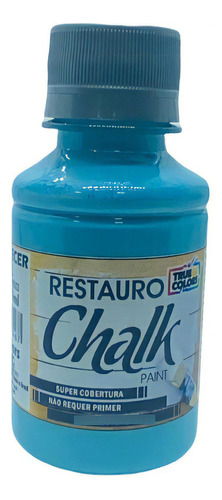 Tinta Restauro Chalk 100ml True Colors Cor Entardecer Azul
