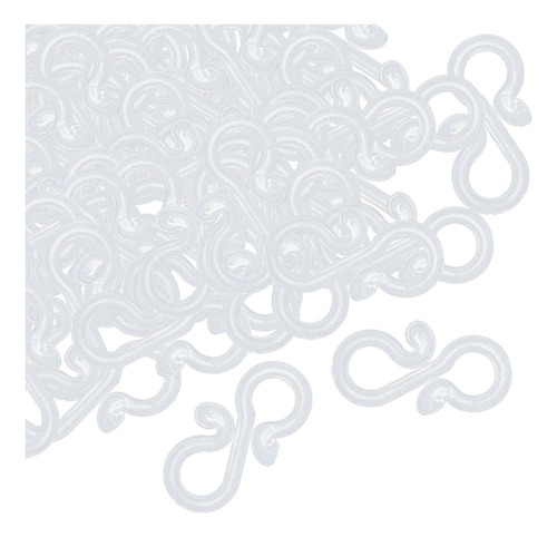 L 4 X 100x Ganchos Para Cortina De Ducha Anillos Para