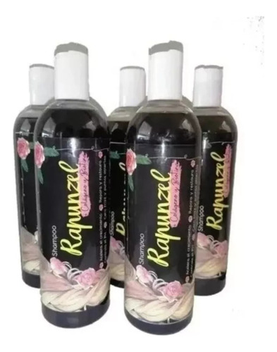 10 Shampoo Rapunzel Colágeno Biotina Crecimiento Restaurador