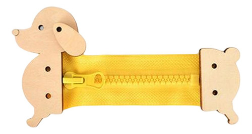 Montessori Busy Board Accesorios Cremallera Desarrollar