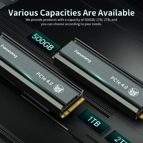Fanxiang S660 2tb Pcie 4.0 Nvme M.2 Ssd Unidad Interna De Es
