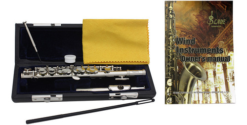 Piccolo Slade Silver En Cmajor De 16 Agujeros Con Cuerpo De