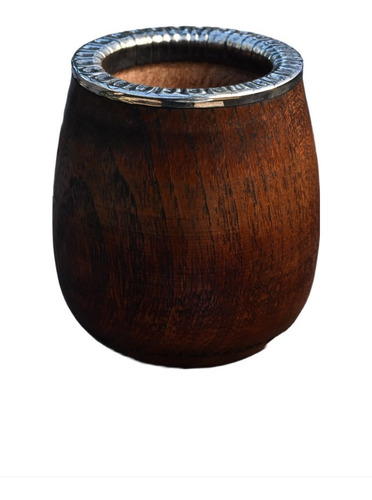Imagen 1 de 5 de Mate De Madera Gallito Con Virola Colonial