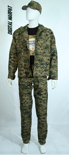 Farda Camuflada Digitail Mod Mariners- Uniformes E Airsoft