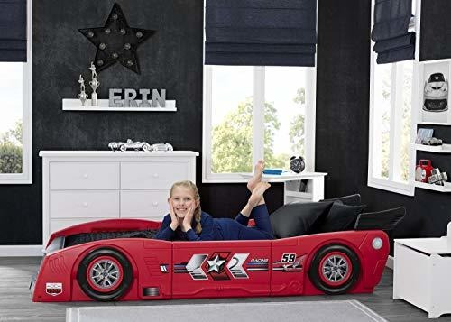 Delta Children Grand Prix Race Car, Delta Toddler To Twin Car Bed