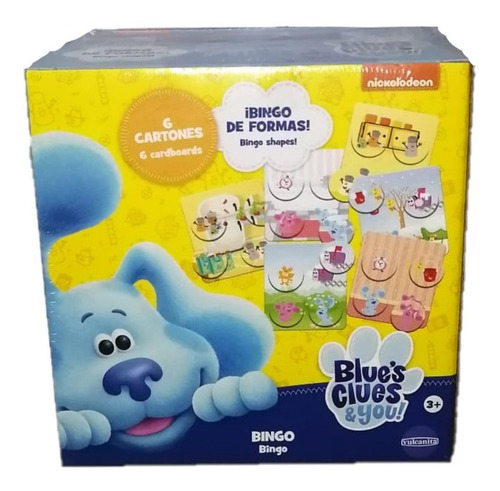 Bingo De Formas Blue Clues And You Original - Mundotoys