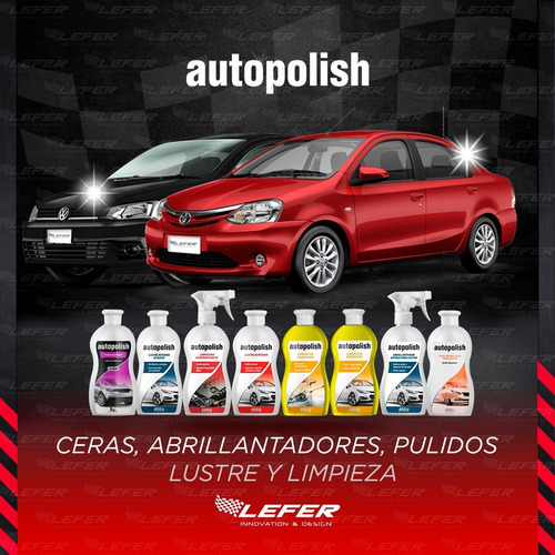 Imagen 3 de 6 de Autopolish Shampoo Siliconado Lava Auto Y Lustra X 500 Ml