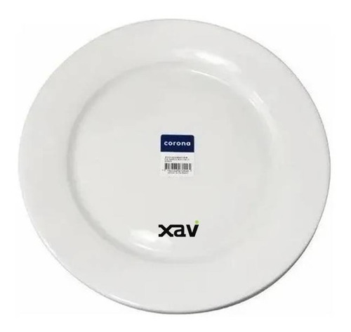 24 Plato Redondo 25cm Porcelana Actualite Corona 8496 Xavi