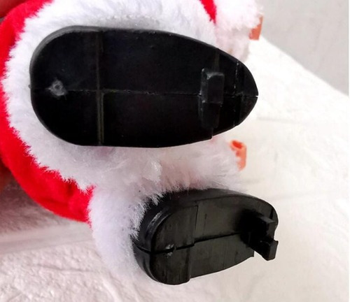 Natal Elétrico Musical Papai Noel Subindo Escadas