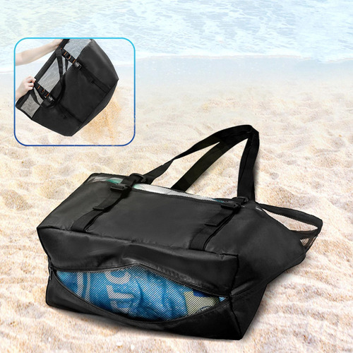 / Bolsa De Malla For Playa, Bolsa De Transporte Portátil
