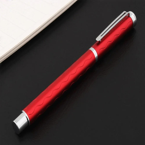 Bolígrafo Alta Duración , Mxrei-016, 2pzas, 0.38mm, 4mm, Roj Tinta Negro Exterior Transparente