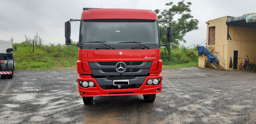 Mercedes Benz Mb Atego 2426 Cabine Leito Teto Baixo Truck
