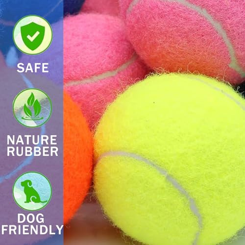 Pelotas De Tenis Paq 20 Pelotas De Tenis De 2 PuLG Para Perr