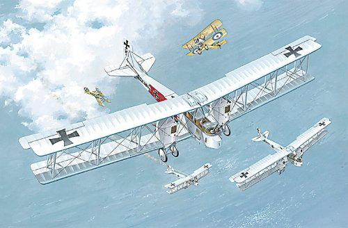 Roden Gotha G Iv Aleman Pesado Bomber Avion Kit Modelo
