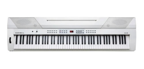 Piano Digital 88 Teclas Accion Martillo Kurzweil Ka90 Blanco