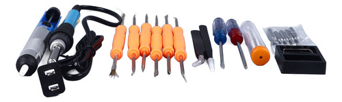 Kit De Soldador Soldador Ajustable De Temperatura De 110v