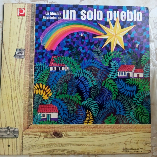 Disco Vinilo Acetato Lp Un Solo Pueblo Música Venezolana 
