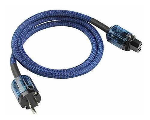 Video Hifi Power Cord Ac Cable Us Plug 1.5 Meters