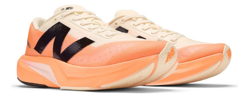 Tênis Corrida New Balance Fuelcell Rebel V4 Laranja Feminino
