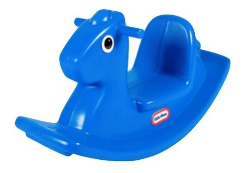Caballo Balacín Para Bebés Azul Little Rocking Horse Xtr C