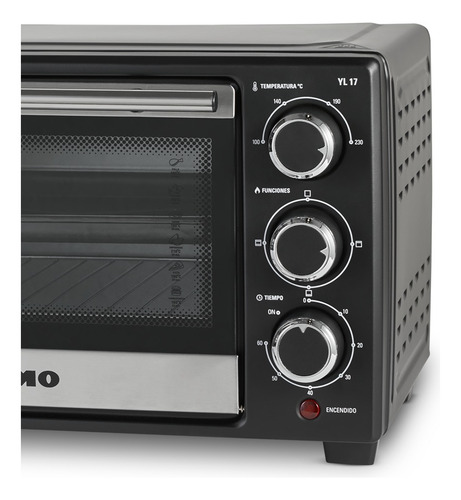 Horno de mesa eléctrico Yelmo YL-17 17L negro 220V
