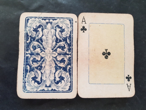Antiguos Naipes De Poker. 51843.